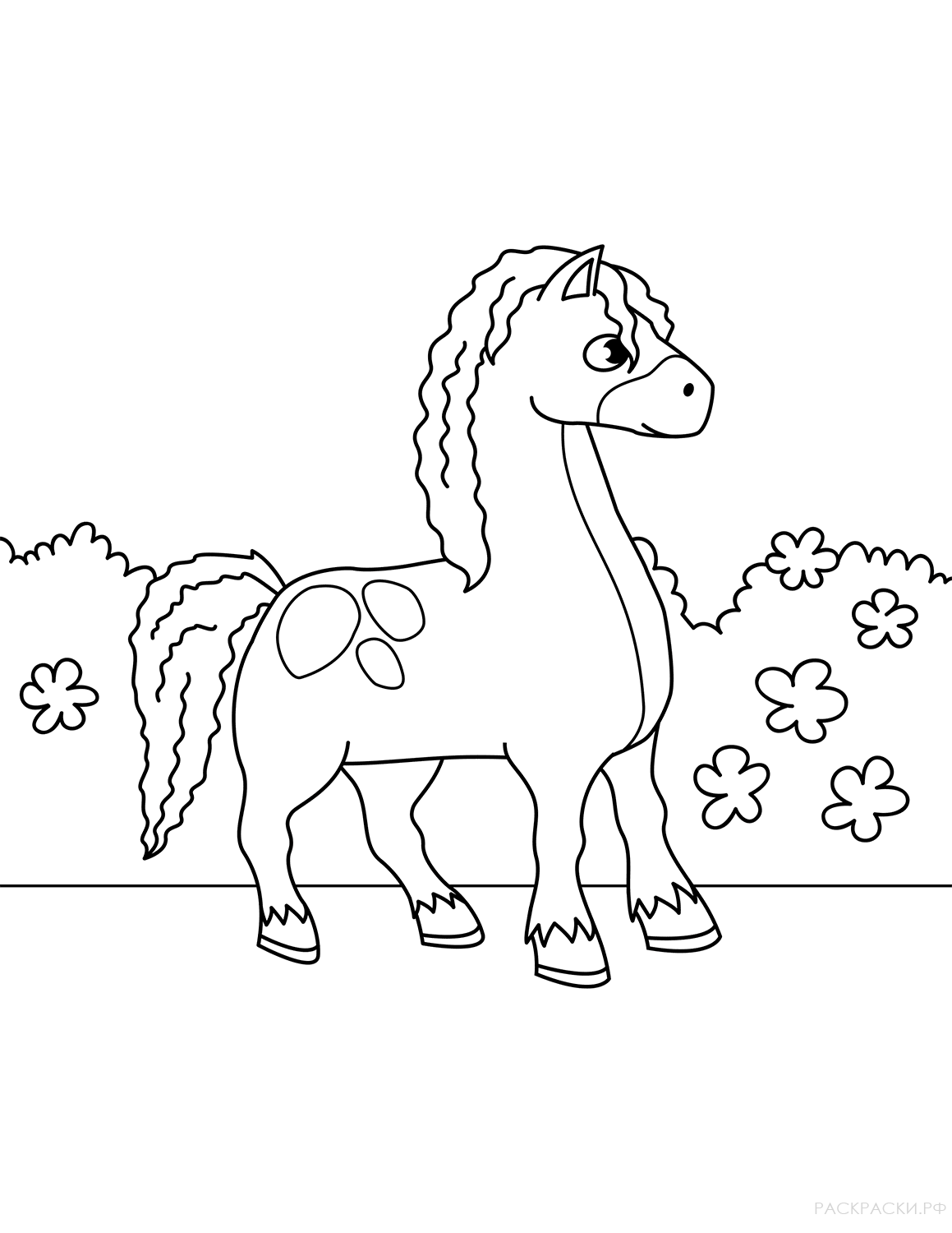 Раскрашиваем лошадку. Раскраска. Лошадка. Лошадка раскраска для детей. Лошадь раскраска для детей. Раскраски лошади и пони.